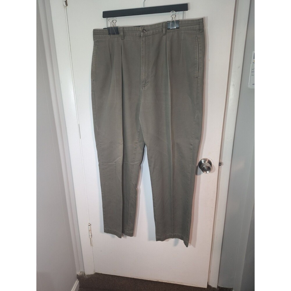 Polo Ralph Lauren Chino Pants Mens 40x32 Khaki Olive Cotton 100 Percent Cotton